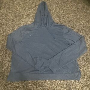 Target All In Motion Blue Hoodie Athletic Workout Long Sleeve Sweatshirt L Men’s